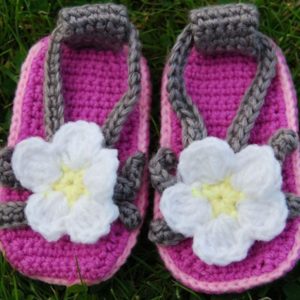 Hand Crafted Baby Flip Flops!