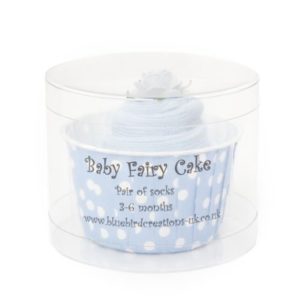 Fairy Cake Socks - Blue