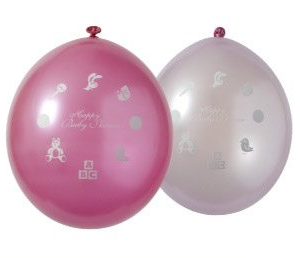 Baby Shower Pink Balloons