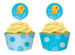 Just Ducky Cupcake Wraps with Toppers