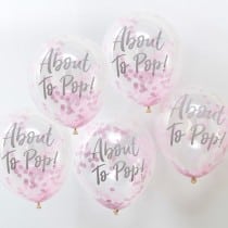 Baby shower balloons