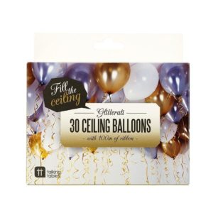 Glitterati Ceiling Balloons