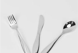 Silver Plated Knife, Fork and Spoon Baby Set